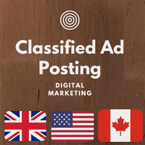 Workchest I Will Do High Quality Free Classified Ad Posting In The Usa Uk Canada