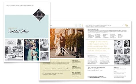 wedding event planning brochure template word publisher