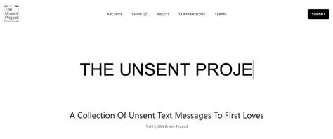 Unsent Project Find A Huge Collection Of Unsent Text Messages