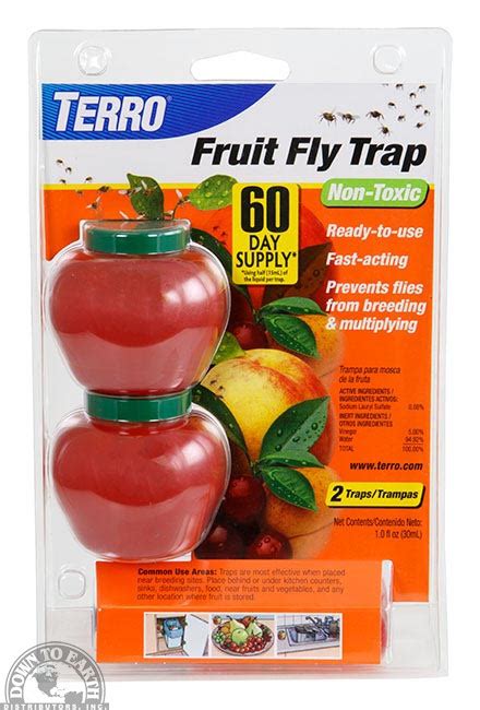 Terro Fruit Fly Trap Down To Earth Distributors Inc