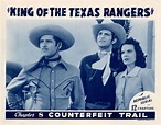 King of the Texas Rangers (1941) | Old movie posters, Vintage movies ...
