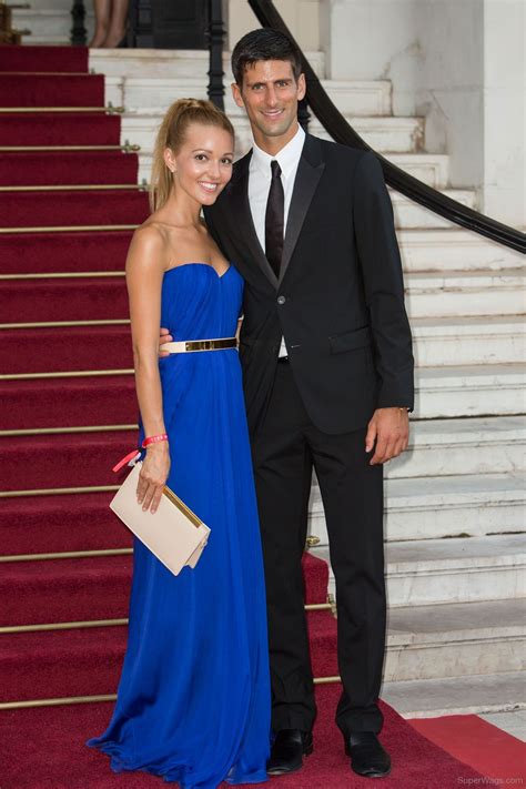 Novak Djokovic Wife Jelena Super Wags Hottest Wives And Girlfriends