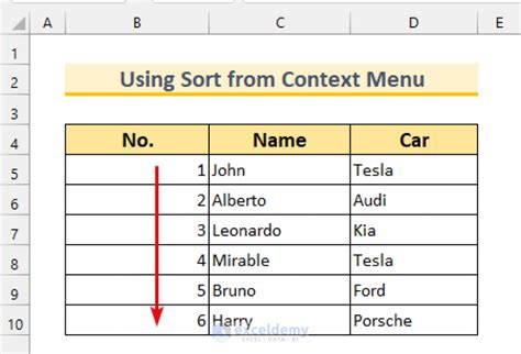 How To Put Numbers In Numerical Order In Excel 6 Methods Exceldemy