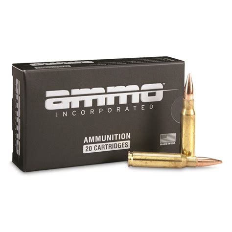 Ammo Inc Signature 308 Winchester Fmj 150 Grain 20 Rounds