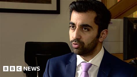 Humza Yousaf Embarrassed By Genuine Mistake Bbc News