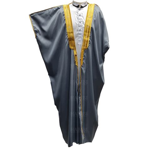 Premium Arabian Bisht Cloak Arab Dress Thobe