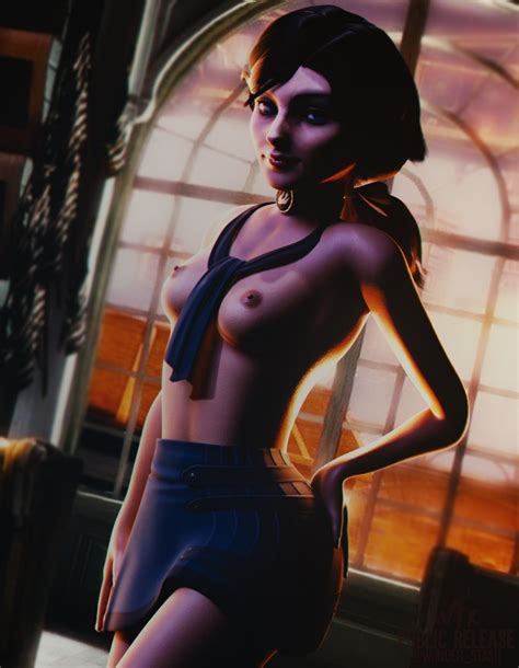 Rule 34 Bioshock Bioshock Infinite Blue Eyes Breasts Busty Clothing