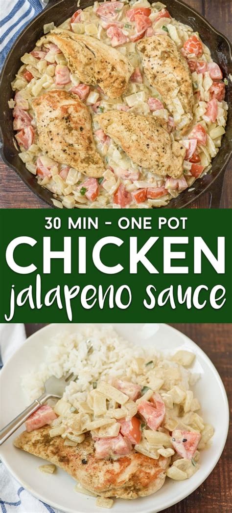 Jalapeño Chicken Skillet Meal 30 Min Meal Crazy For Crust