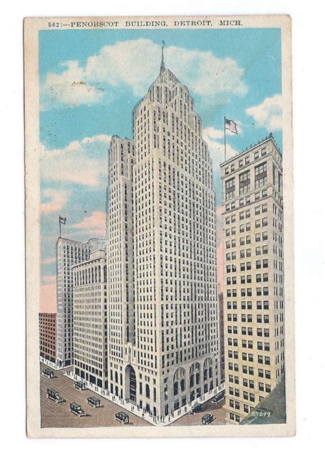 Penobscot Building Detroit Michigan Art Deco Architecture