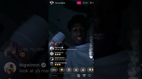 NBA YoungBoy On Live Playing New Music 🎒 ️ - YouTube