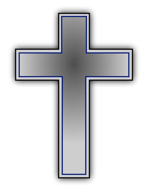 Library Of Thin Blue Line Cross Graphic Black And White Png Files Clipart Art 2019