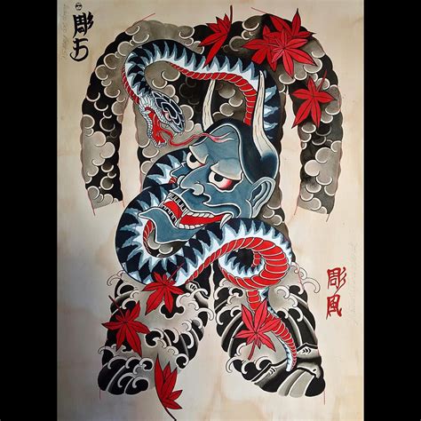 A traditional tattoo is cool and unique in its own oriental way. @tattoodigo | Japanese tattoo, Traditional japanese ...