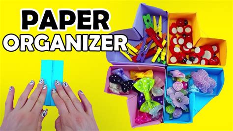 Origami Paper Organizer Easy Paper Craft