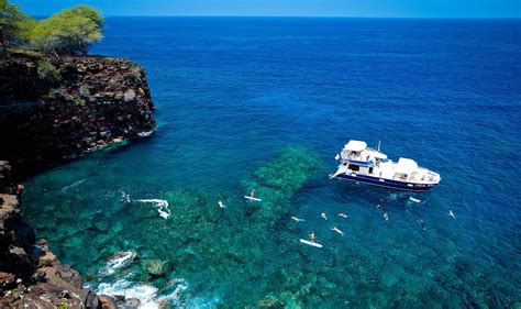 Deluxe Kona Big Island Hawaii Snorkel Hula Kai By Fair Wind Cruises