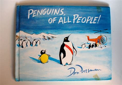 Vintage Penguins Of All People By Don Freeman First Edition Etsy