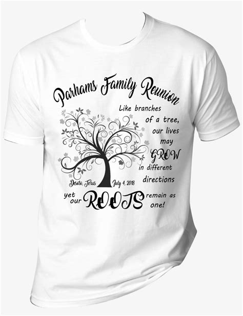 Download free template and add your family name if desired. Sample T Shirt Designs For Family Reunion