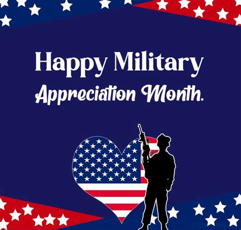 Military Appreciation Month Wishes And Quotes Wishesmsg