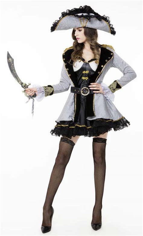 Deluxe Seven Seas Seductress Pirate Costume N10794