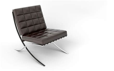 The Barcelona Chair Designed By Ludwig Mies Van Der Rohe And Lilly