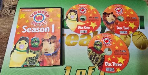 Nick Jr Nickelodeon Wonder Pets Season 1 Childrens Dvd 3 Disc Set