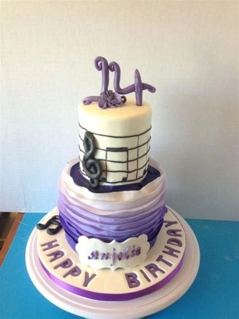 The best cake songs list. Purple Music Birthday Cake Packed With Music Themed Birthday Cake For Prepare Stunning Th ...