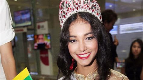 May Myat Noe Myanmar Beauty Queen Dethroned After Refusing Breast Implant