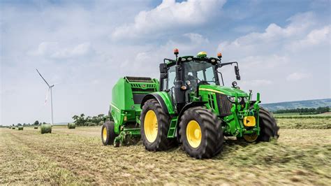 6100m Tracteur Agricole John Deere Puissance Nominale De 100 Ch