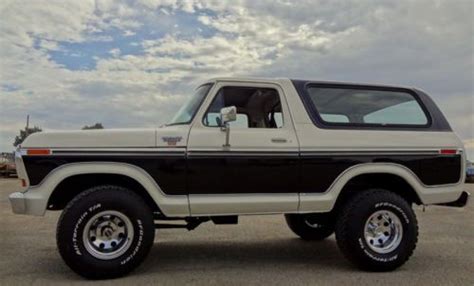 Sell Used Rare1978 Ford Bronco Ranger Xlt 4x4 Automatic Ac400 V8