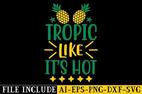 Tropic Like It’s Hot Graphic By Beautycrafts360 · Creative Fabrica