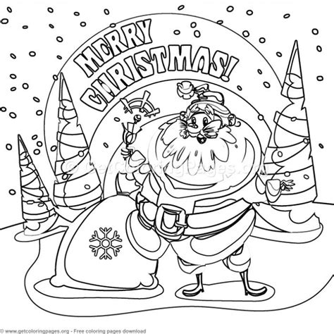 Maybe you would like to learn more about one of these? 2 Merry Christmas Card Coloring Pages - GetColoringPages.org