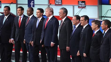 The 14 Wildest Moments From The First Republican Debate Vanity Fair