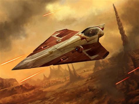 Star Wars The Ship That Helped The Jedi Fall The Jedi Starfighter
