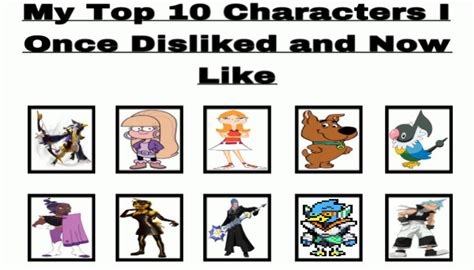 My Top 10 Characters I Once Disliked And Now Like By Prince Ralsei Of