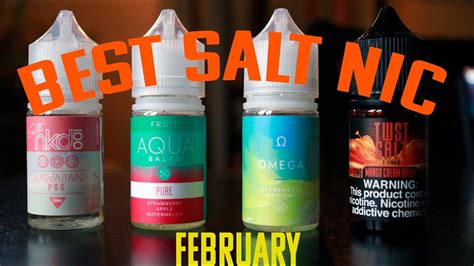 Nicotine salts or salt nics are the newest thing in the vaping world. Best Salt Nic Juices February 2019 - YouTube