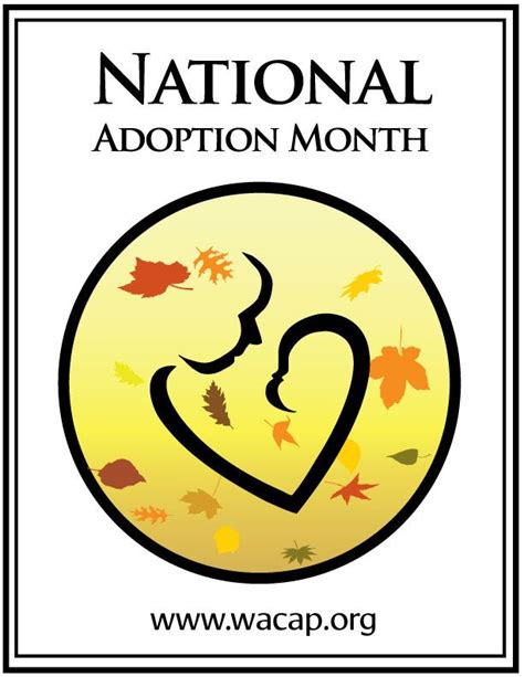 November Is National Adoption Month Celebrating The Thousands Of