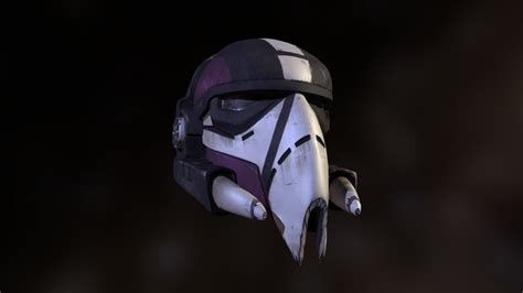 Star Wars Custom Clone Trooper Helmet 3d Model By Ariel Toledo