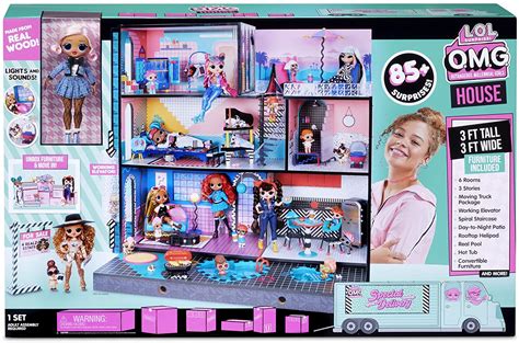 Buy Lol Surprise Omg House With Doll Online Yallatoys Qatar