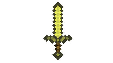 Minecraft Gold Sword