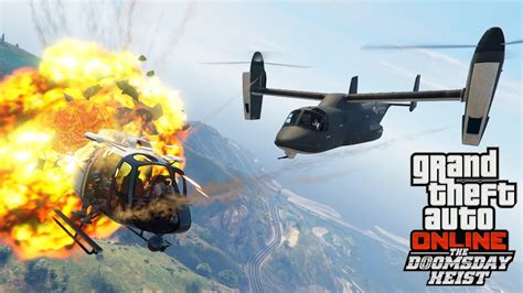 Gta 5 Probando El Avenger Menuda Locura Dlc The Doomsday Heist