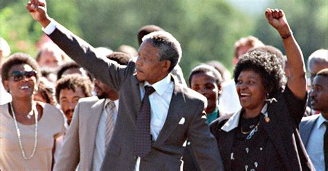 Feb. 11th, 1990: Nelson Mandela released from prison - CBS News