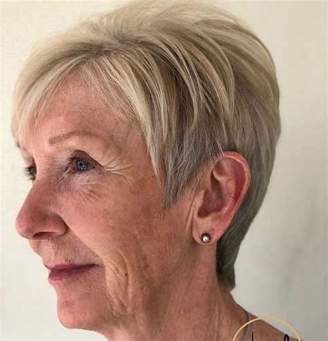 A textured cut is best haircuts for older women with thin hair. Short Hairstyles for Older Women with Thin Hair - The UnderCut
