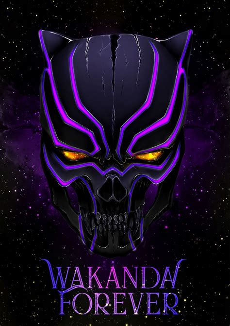 Black Panther Wakanda Forever Wallpaper Hd
