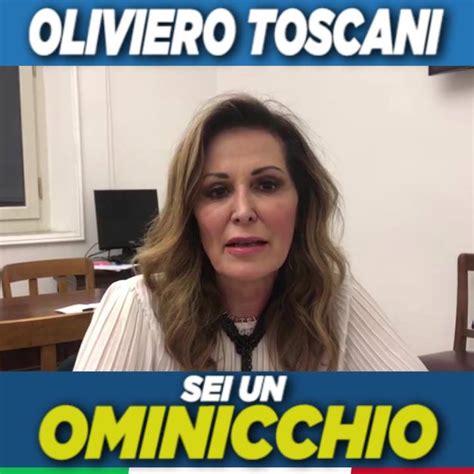 Fratelli d'Italia Senato - Daniela Santanchè vs Oliviero Toscani | Facebook