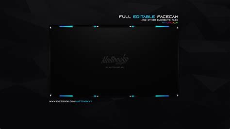 Best Twitch Stream Overlay Template Multicolor Mattovsky