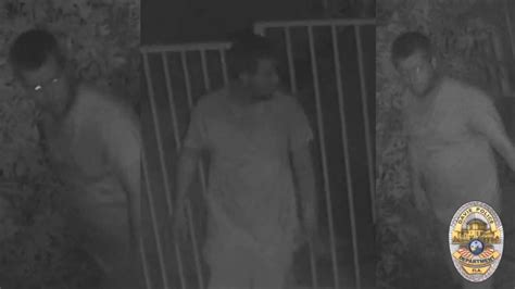 Police Ask For Publics Help Identifying Peeping Tom Caught On Camera