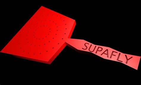 3d Printed Supafly Swatter By Print That Thing Pinshape