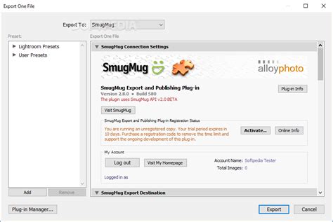 Smugmug Export Plugin Download