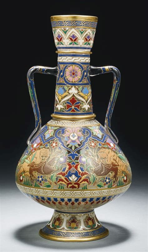 Mamluk Art Vase Glass Glass Art