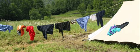 how to hand wash clothes while camping outdoor laundry tips