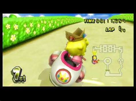Mario Kart Wii Baby Peach Quacker YouTube